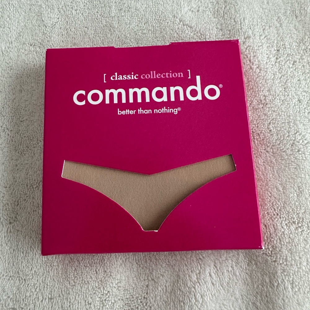 New in box Commando seamless thong